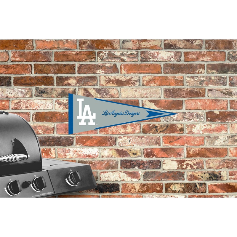 Los Angeles Dodgers – Pennant – Outdoor Wall Decal – Official MLB – Scratch Resistant Alumigraphics Smooth