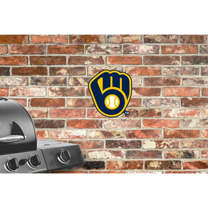 Milwaukee Brewers – Logo – Outdoor Wall Decals – Official MLB – Scratch Resistant Alumigraphics Smooth
