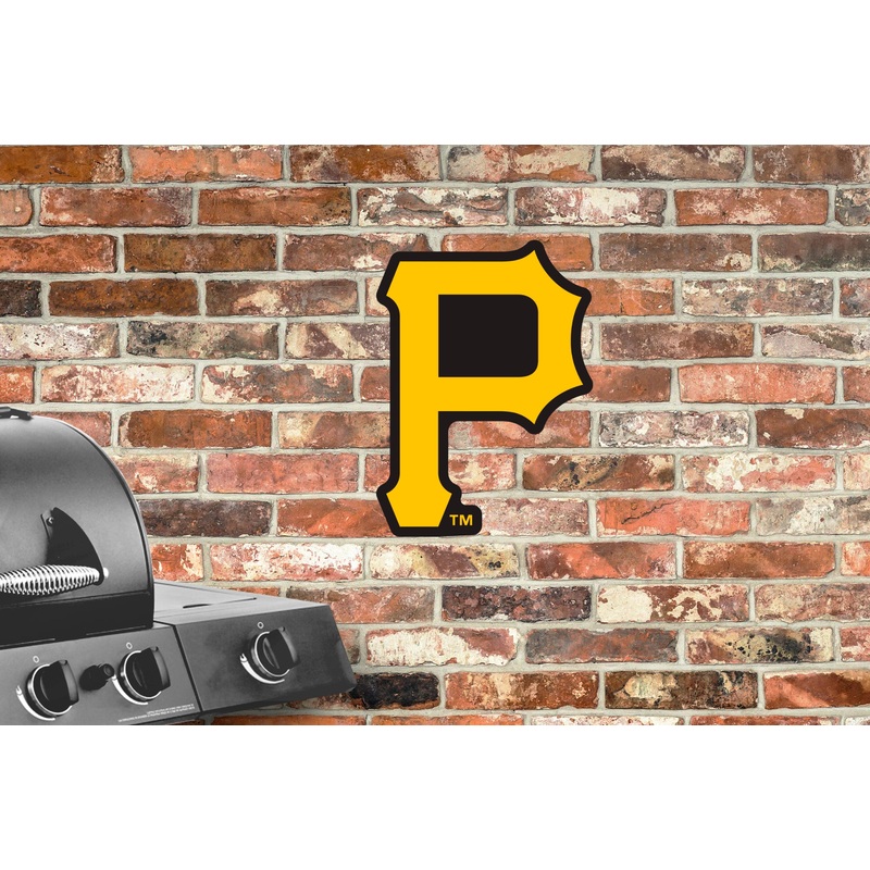 Pittsburgh Pirates – Logo – Outdoor Wall Decals – Official MLB – Scratch Resistant Alumigraphics Smooth