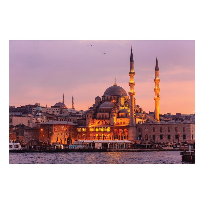 Popular Landmarks: Istanbul Realistic Poster – Removable Adhesive Decal