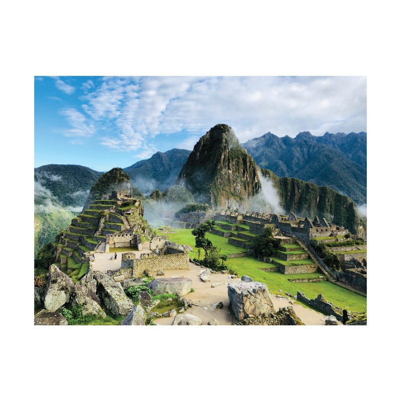 Popular Landmarks: Machu Picchu Realistic Poster – Removable Adhesive Decal