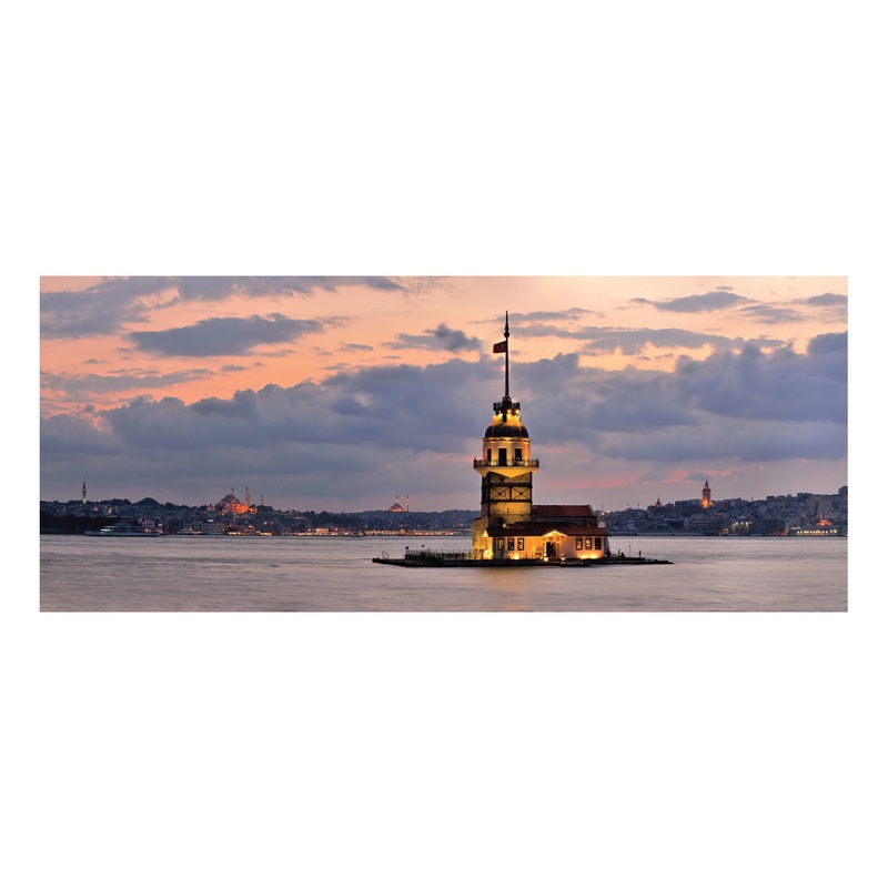 Popular Landmarks: Turkey Realistic Poster – Removable Adhesive Decal