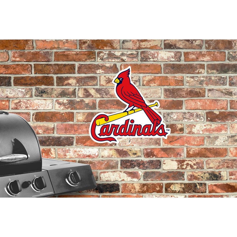 St. Louis Cardinals – Logo – Outdoor Wall Decals – Official MLB – Scratch Resistant Alumigraphics Smooth