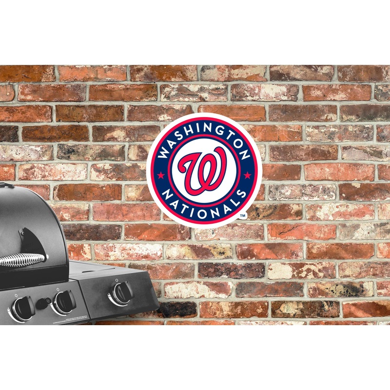 Washington Nationals – Logo – Outdoor Wall Decals – Official MLB – Scratch Resistant Alumigraphics Smooth