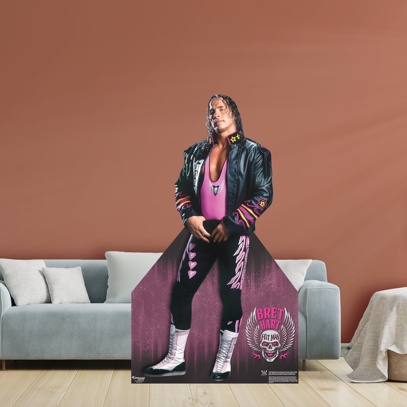 Bret Hitman Hart – Life-Size Stand Out – Official WWE – Foam Core Cutout