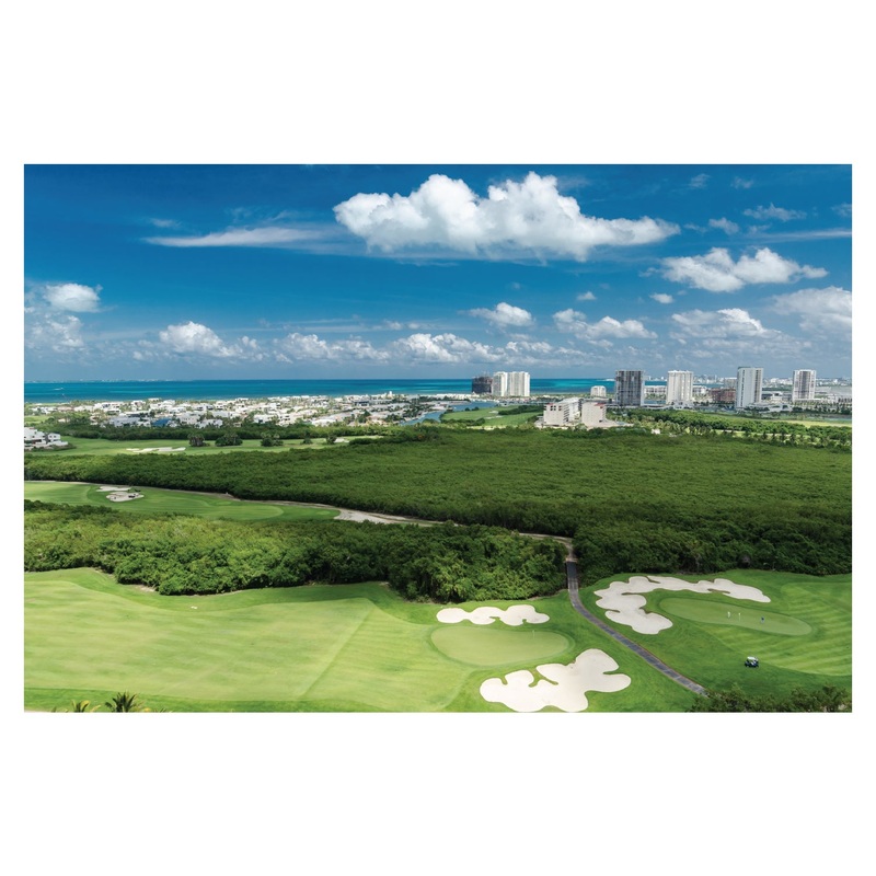 Golf: Golf Course Poster – Removable Adhesive Decal