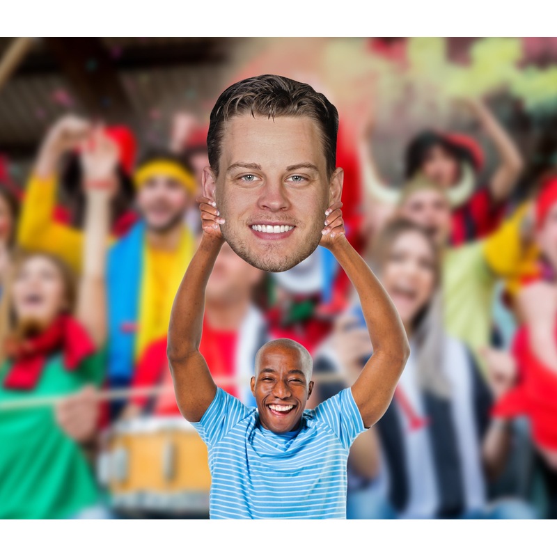 Joe Burrow – Big Head – Official NFL – Cincinnati Bengals – Foam Core Cutout
