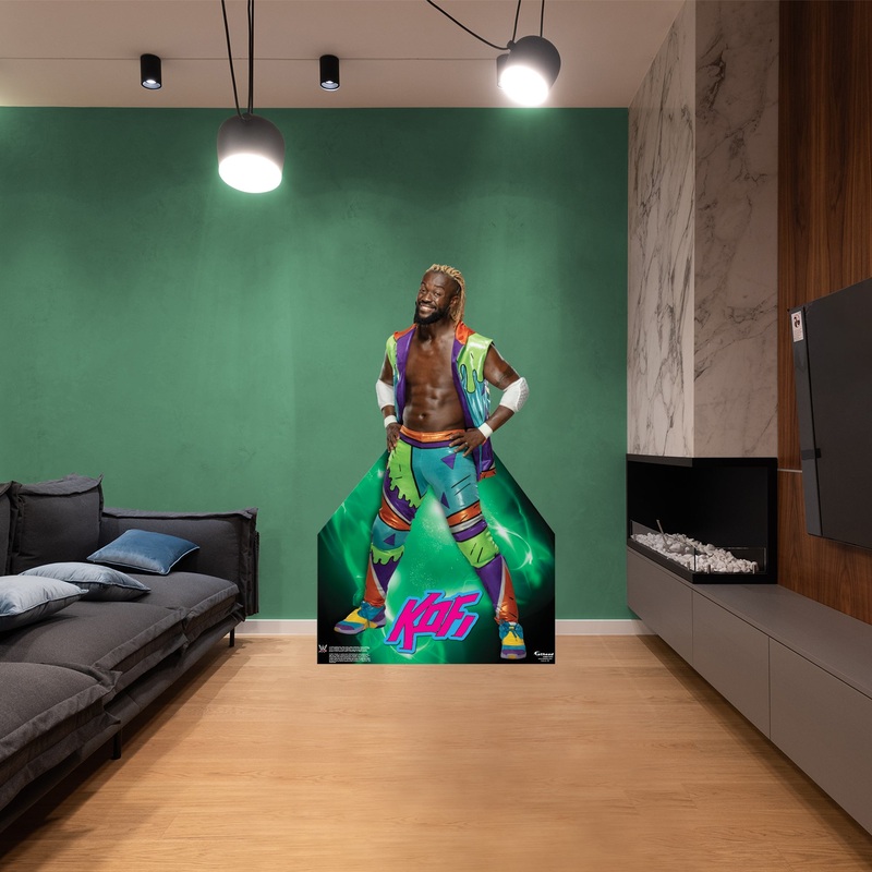 Kofi Kingston – Life-Size Stand Out – Official WWE – Foam Core Cutout