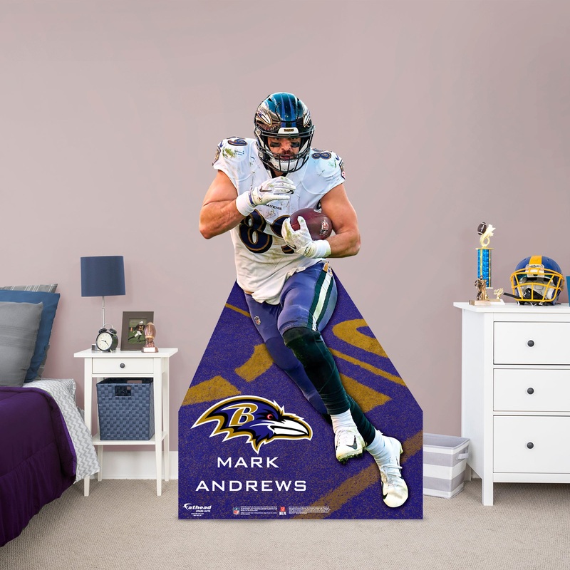 Mark Andrews – Life-Size Stand Out – Official NFL – Baltimore Ravens – Foam Core Cutout