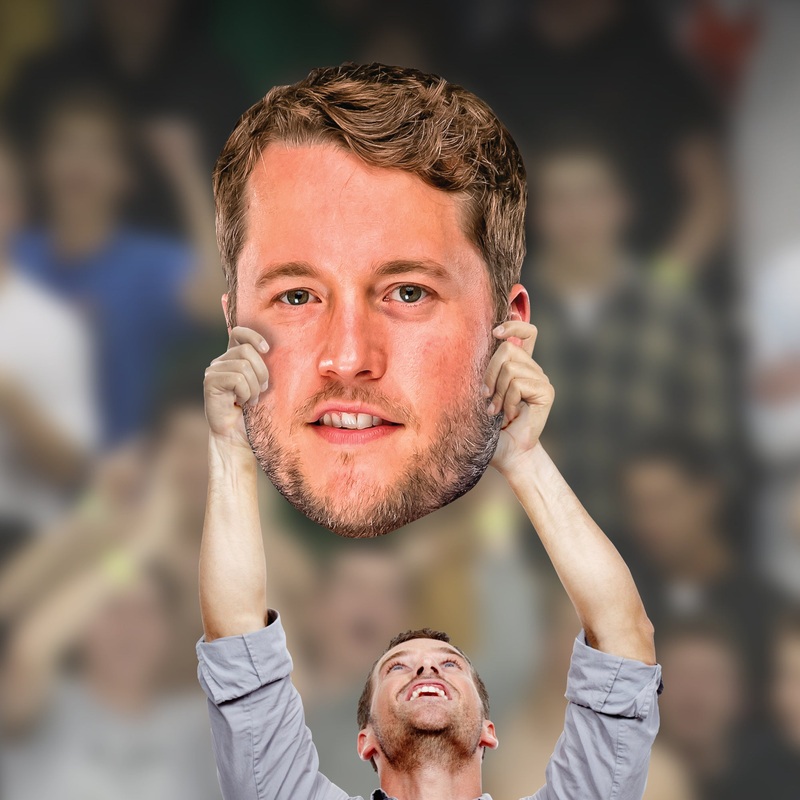 Matthew Stafford – Big Head – Official NFL – Los Angeles Rams – Foam Core Cutout