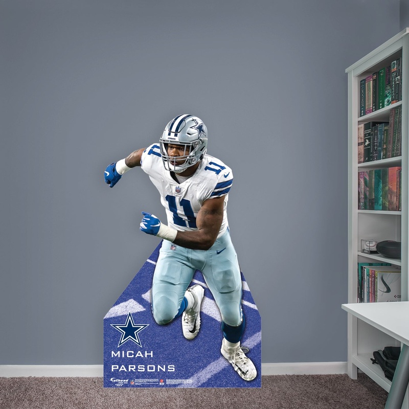 Micah Parsons – Life-Size Stand Out – Official NFL – Dallas Cowboys – Foam Core Cutout