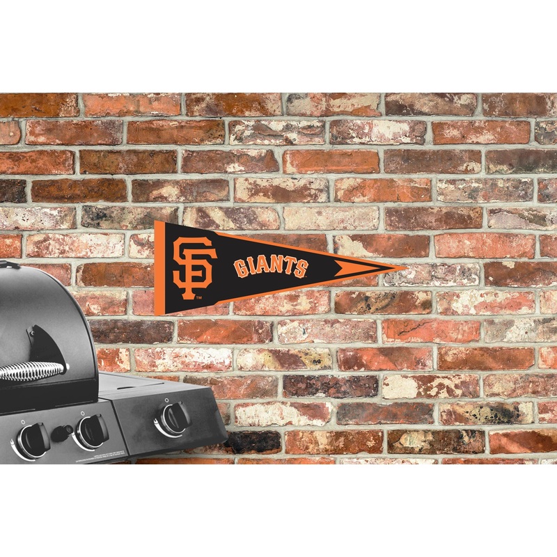 San Francisco Giants – Pennant – Outdoor Wall Decal – Official MLB – Scratch Resistant Alumigraphics Smooth