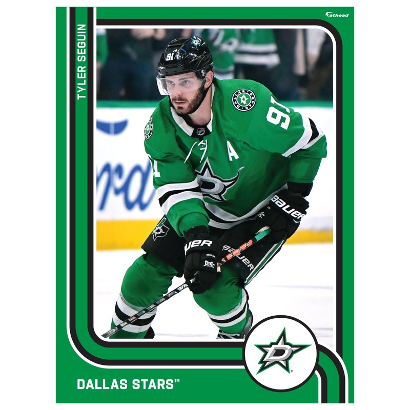 Tyler Seguin – Peel & Stick Poster – Official NHL – Dallas Stars – Reusable Vinyl Wall Decal