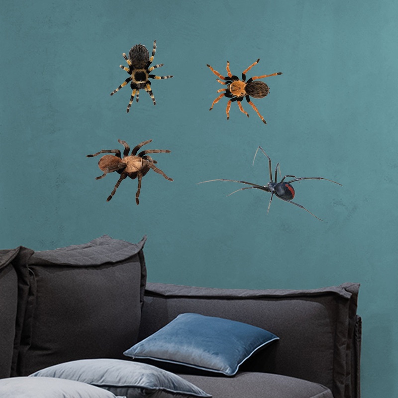Pranks: Prank Spiders Collection – Removable Adhesive Decal