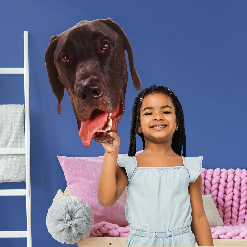 Animals: Great Dane Foam Core Cutout – Big Head