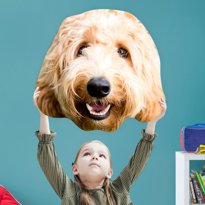 Animals: Labradoodle Foam Core Cutout – Big Head