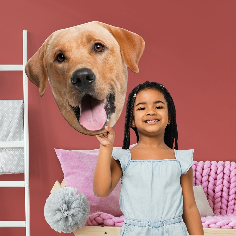 Animals: Labrador Foam Core Cutout – Big Head