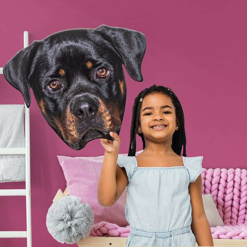Animals: Rottweiler Foam Core Cutout – Big Head
