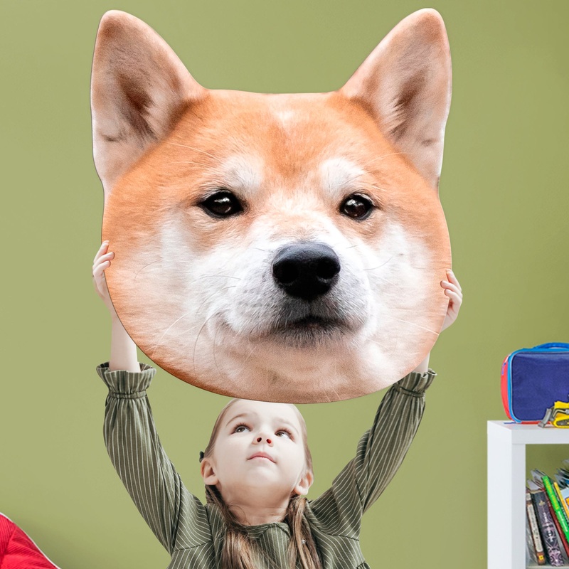 Animals: Shiba Inu Foam Core Cutout – Big Head