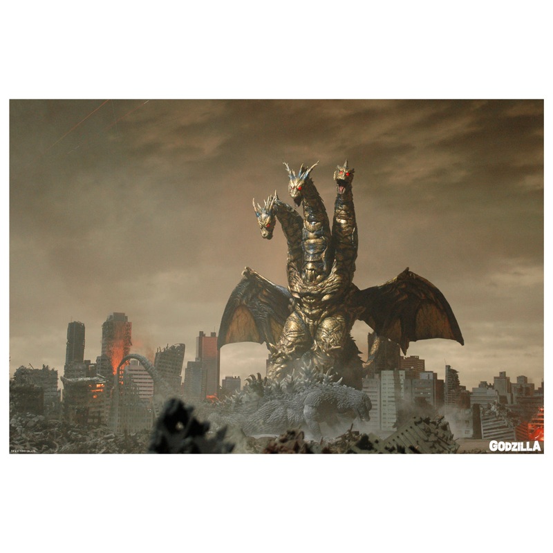 Godzilla – Movie Scene – Peel & Stick Poster – Official Toho – Godzilla Final Wars – Reusable Vinyl Wall Decal