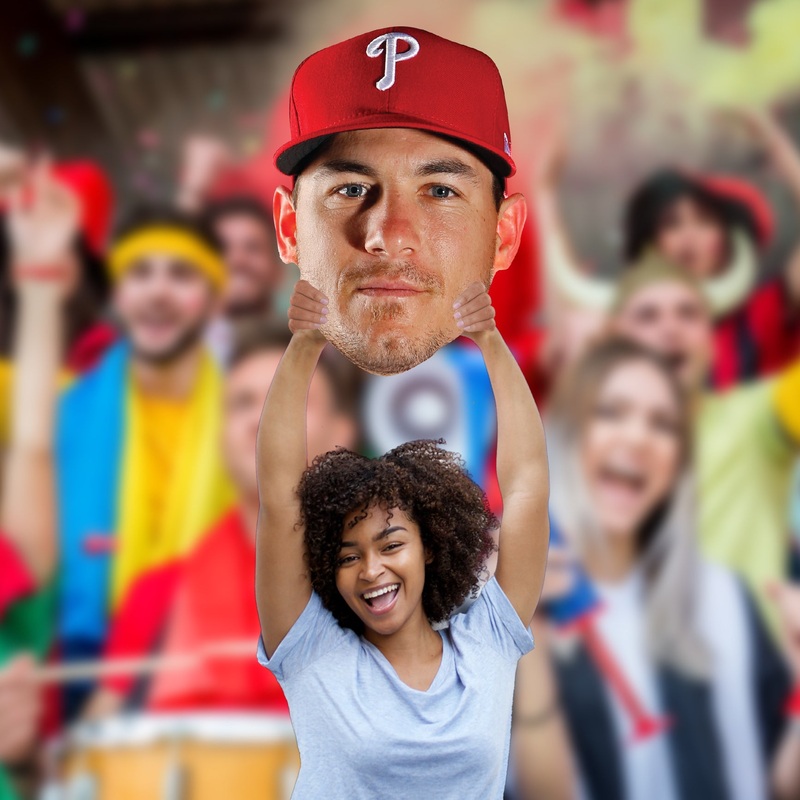 J.T. Realmuto – Big Head – Official MLB – Philadelphia Phillies – Foam Core Cutout
