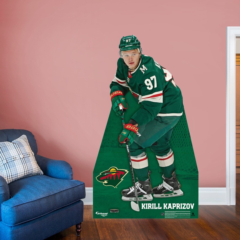 Kirill Kaprizov – Life-Size Stand Out – Official NHL – Minnesota Wild – Foam Core Cutout