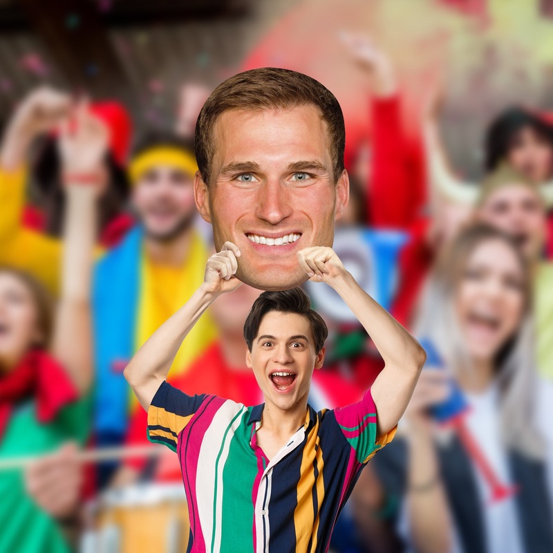 Kirk Cousins – Big Head – Official NFLPA – Atlanta Falcons – Foam Core Cutout