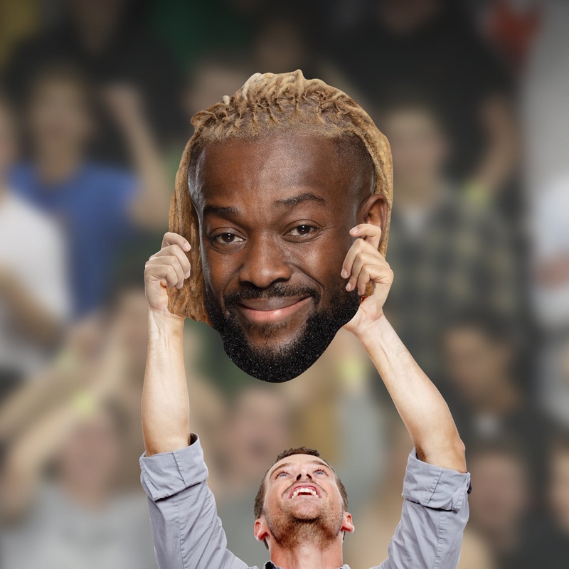 Kofi Kingston – Big Head – Official WWE – WWE – Foam Core Cutout