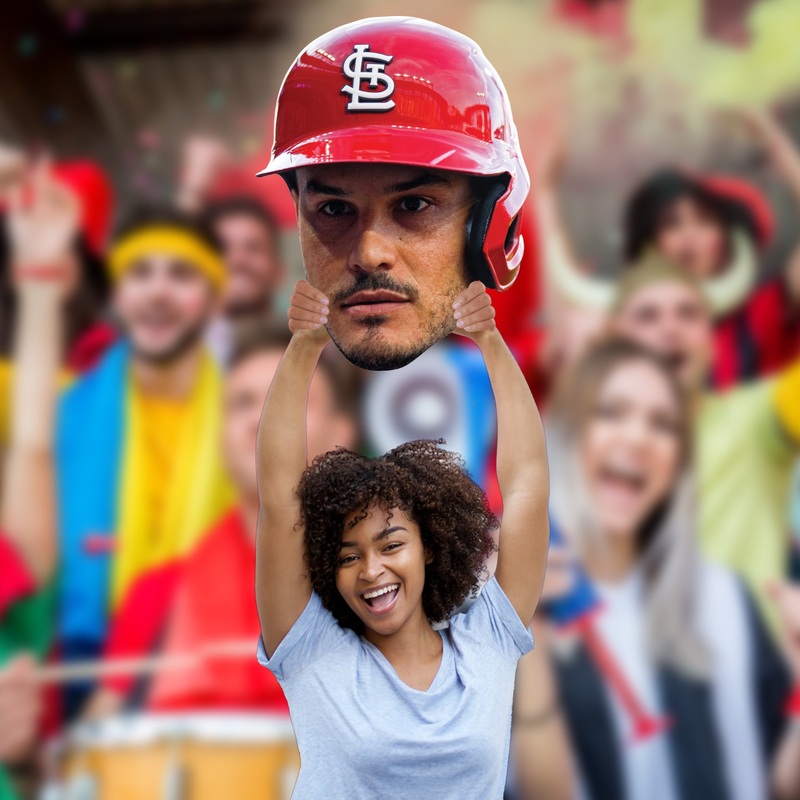 Nolan Arenado – Big Head – Official MLB – St. Louis Cardinals – Foam Core Cutout