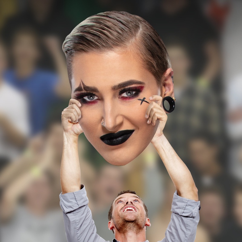 Rhea Ripley – Big Head – Official WWE – WWE – Foam Core Cutout