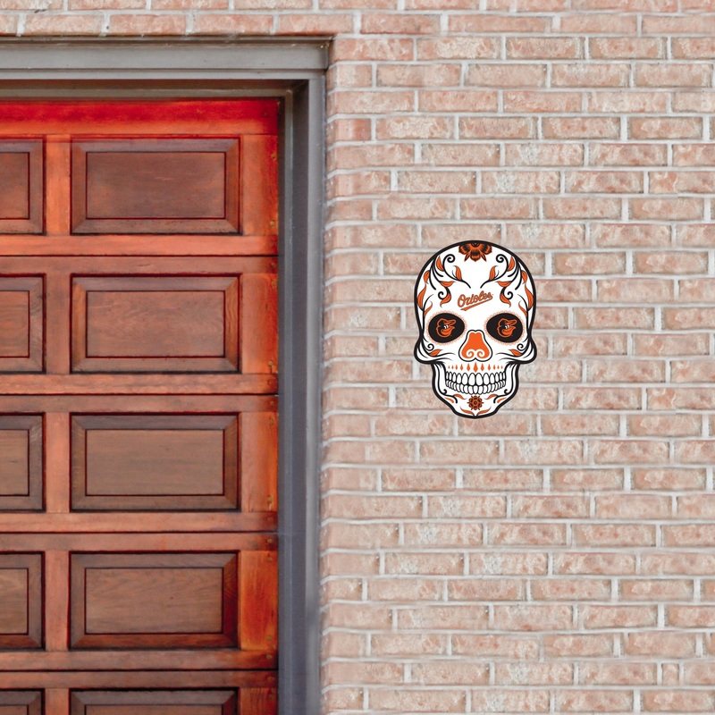 Baltimore Orioles – Sugar Skull Logo – Outdoor Wall Decals – Official MLB – Scratch Resistant Alumigraphics Smooth