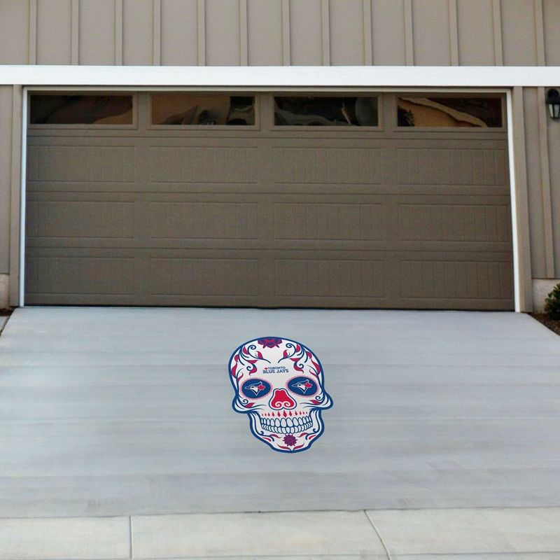 Toronto Blue Jays – Sugar Skull Logo – Outdoor Wall Decals – Official MLB – Scratch Resistant Alumigraphics Smooth