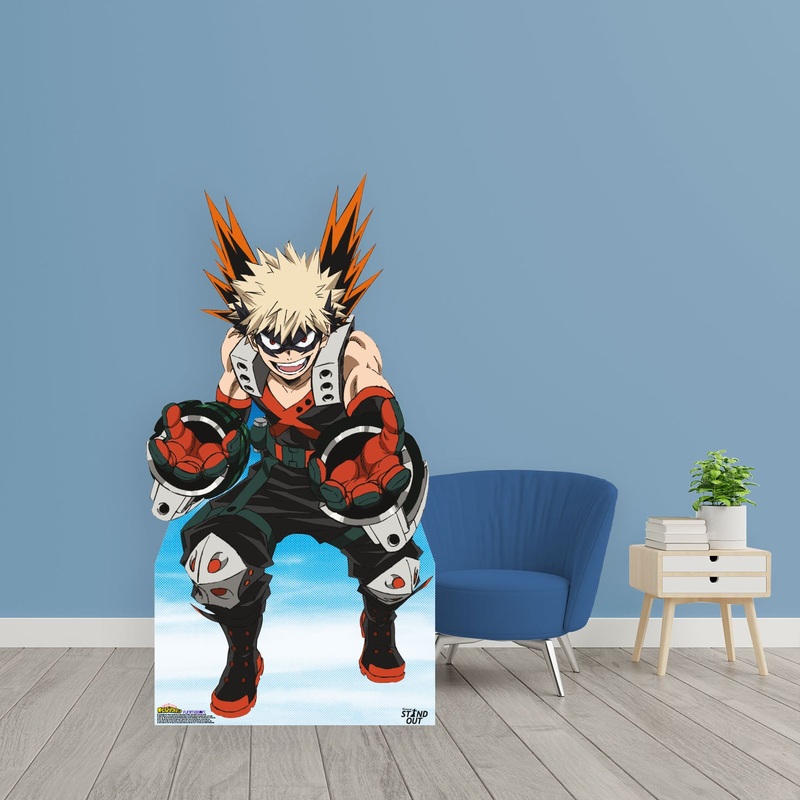 Bakugo – Life-Size Stand Out – Official Funimation – My Hero Academia – Foam Core Cutout