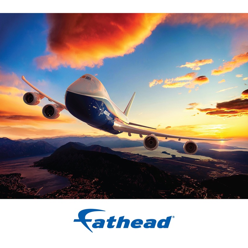 Boeing: Boeing k66487 Poster – Officially Licensed Boeing Removable Adhesive Decal