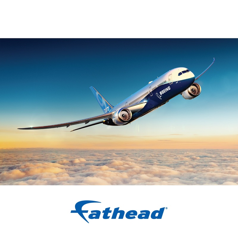 Boeing: Boeing L78M6K_787 Poster – Officially Licensed Boeing Removable Adhesive Decal