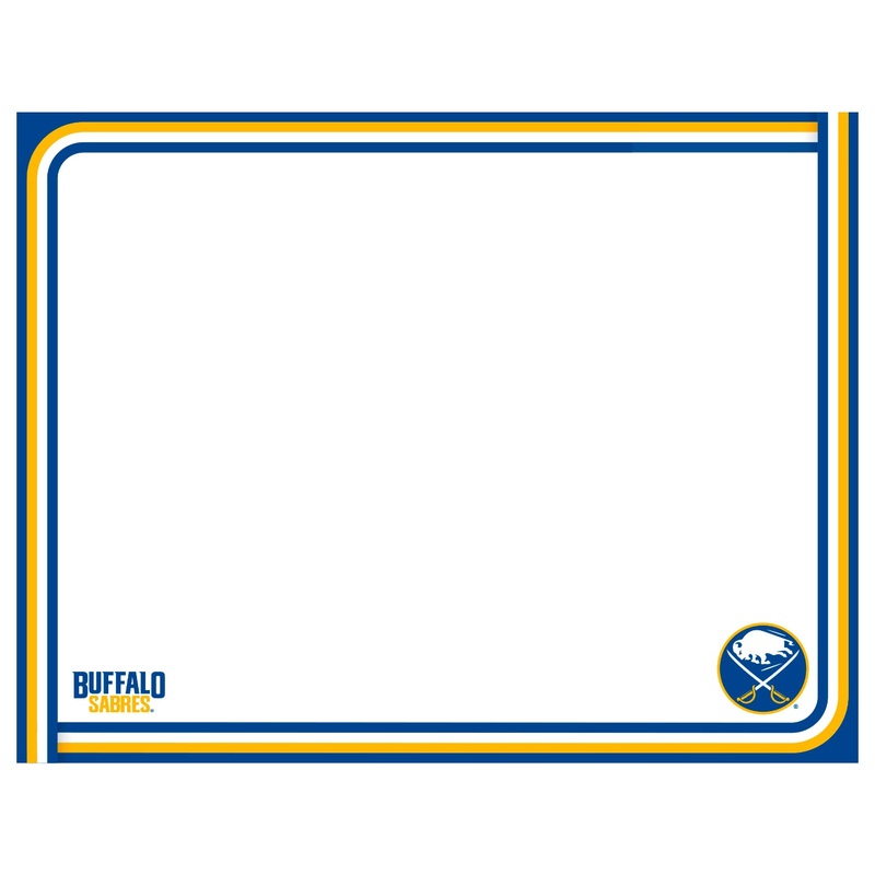 Buffalo Sabres – Dry Erase Whiteboard – Official NHL – Reusable Vinyl Wall Decal #2