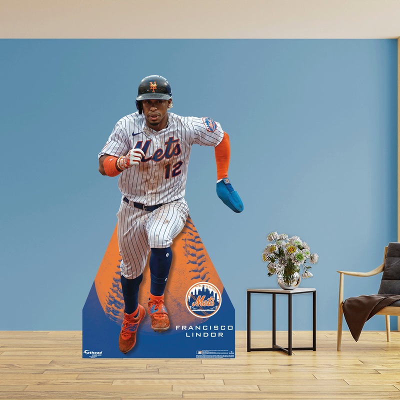 Francisco Lindor – Life-Size Stand Out – Official MLB – New York Mets – Foam Core Cutout