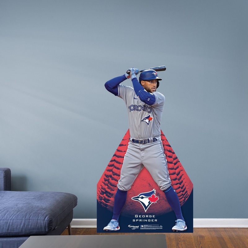 George Springer – Life-Size Stand Out – Official MLB – Toronto Blue Jays – Foam Core Cutout