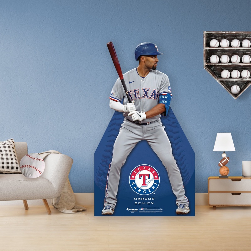 Marcus Semien – Life-Size Stand Out – Official MLB – Texas Rangers – Foam Core Cutout #1