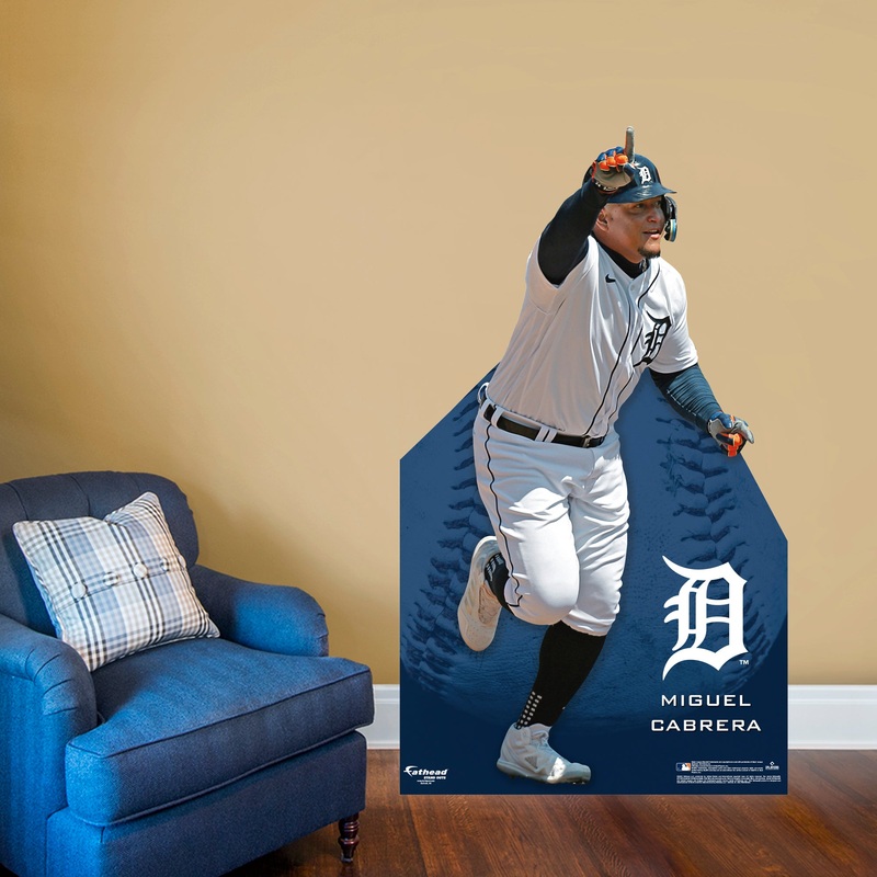 Miguel Cabrera – Life-Size Stand Out – Official MLB – Detroit Tigers – Foam Core Cutout