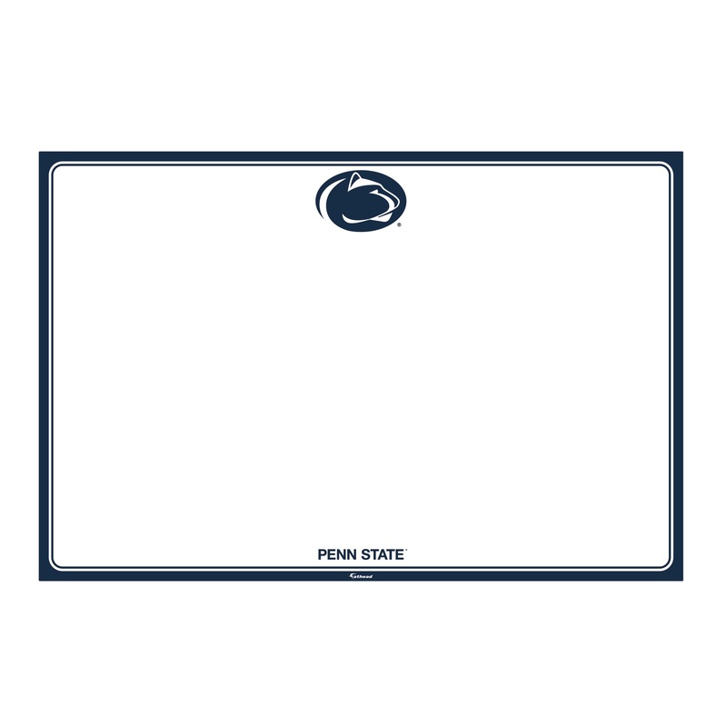 Penn State Nittany Lions – Dry Erase Whiteboard – Official NCAA – Reusable Vinyl Wall Decal