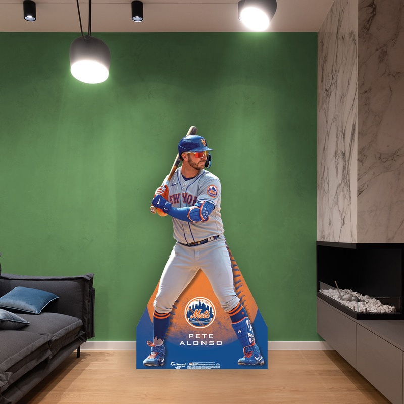 Pete Alonso – Life-Size Stand Out – Official MLB – New York Mets – Foam Core Cutout