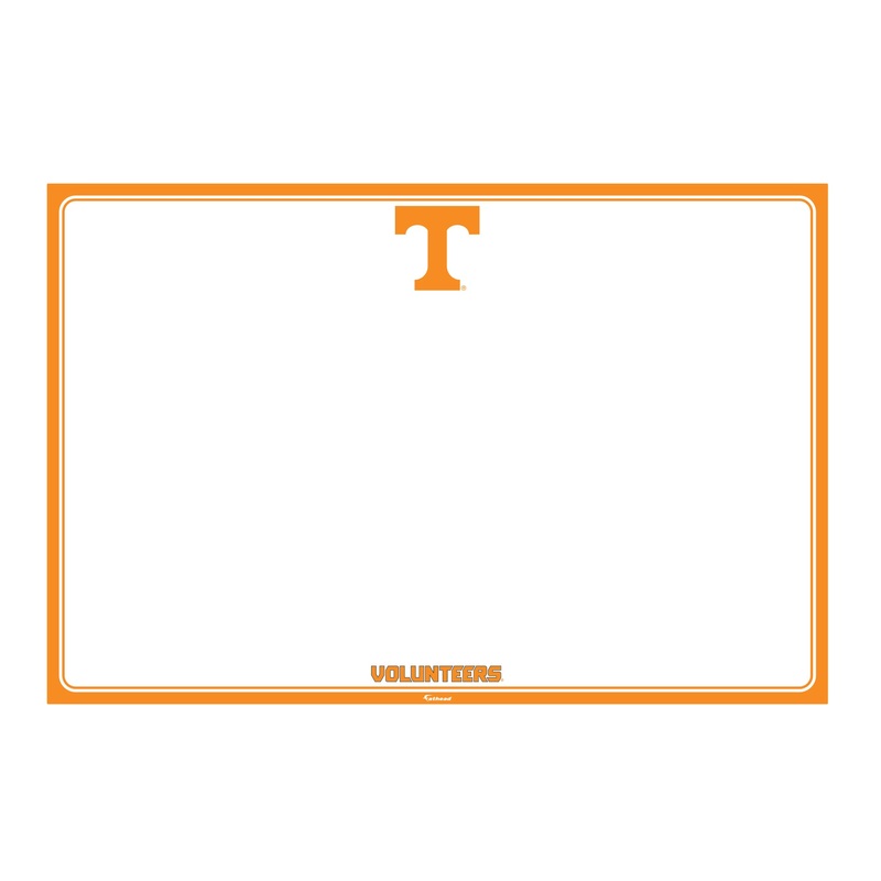 Tennessee Volunteers – Dry Erase Whiteboard – Official NCAA – Reusable Vinyl Wall Decal