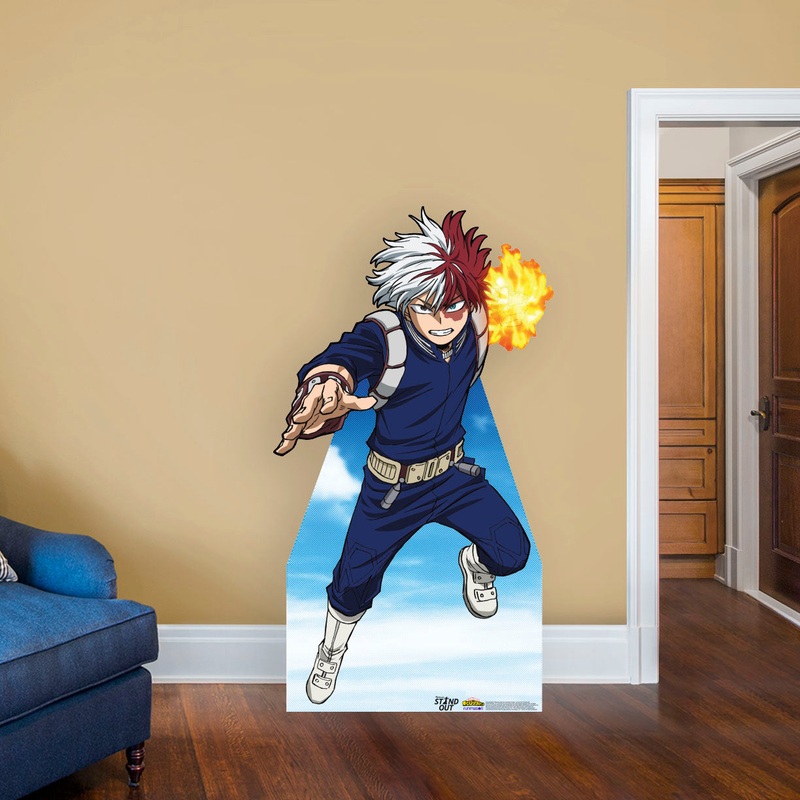 Todoroki – Life-Size Stand Out – Official Funimation – My Hero Academia – Foam Core Cutout