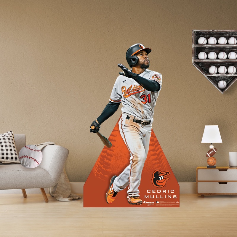 Cedric Mullins – Life-Size Stand Out – Official MLB – Baltimore Orioles – Foam Core Cutout