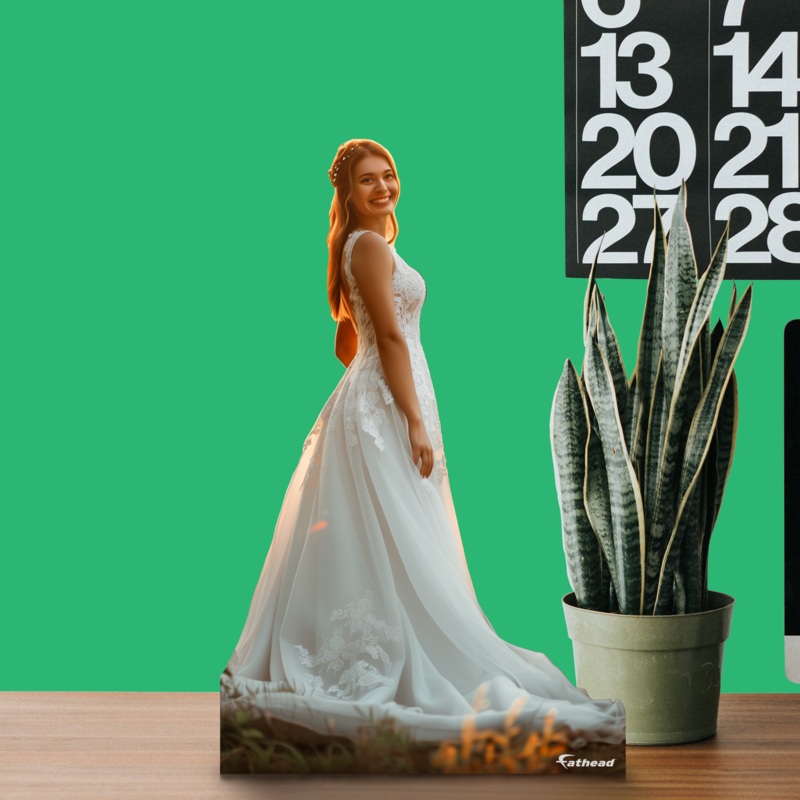 Custom – Wedding Stand Out Mini – Cardstock Cutout