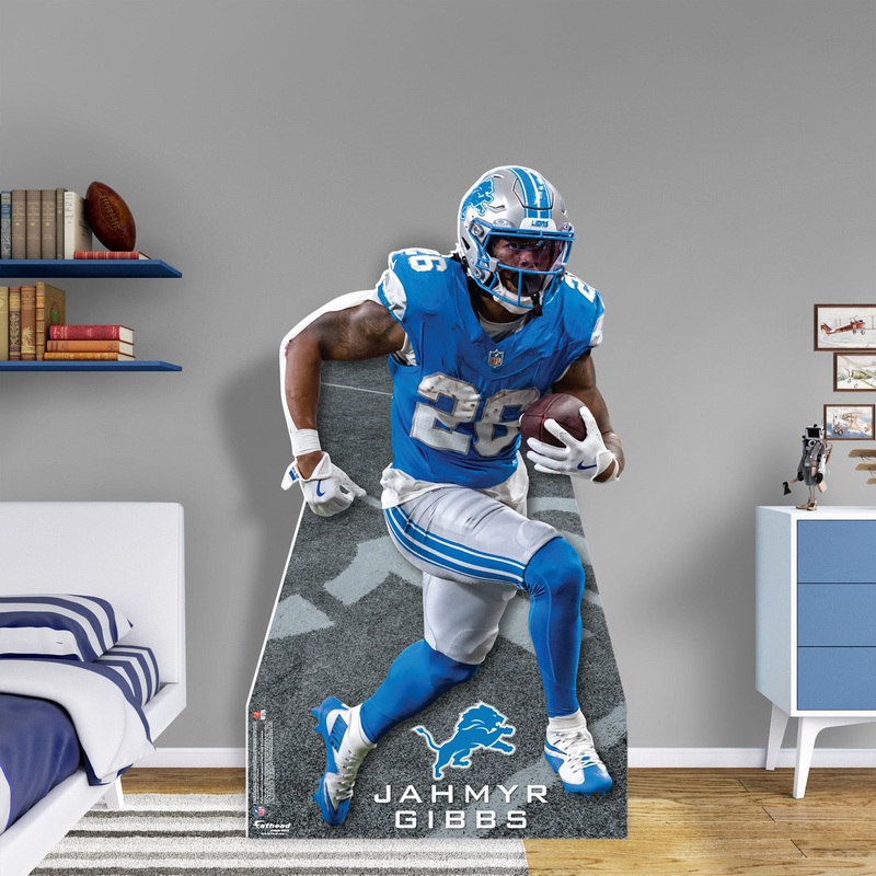 Jahmyr Gibbs – Life-Size Stand Out – Official NFL – Detroit Lions – Foam Core Cutout #2