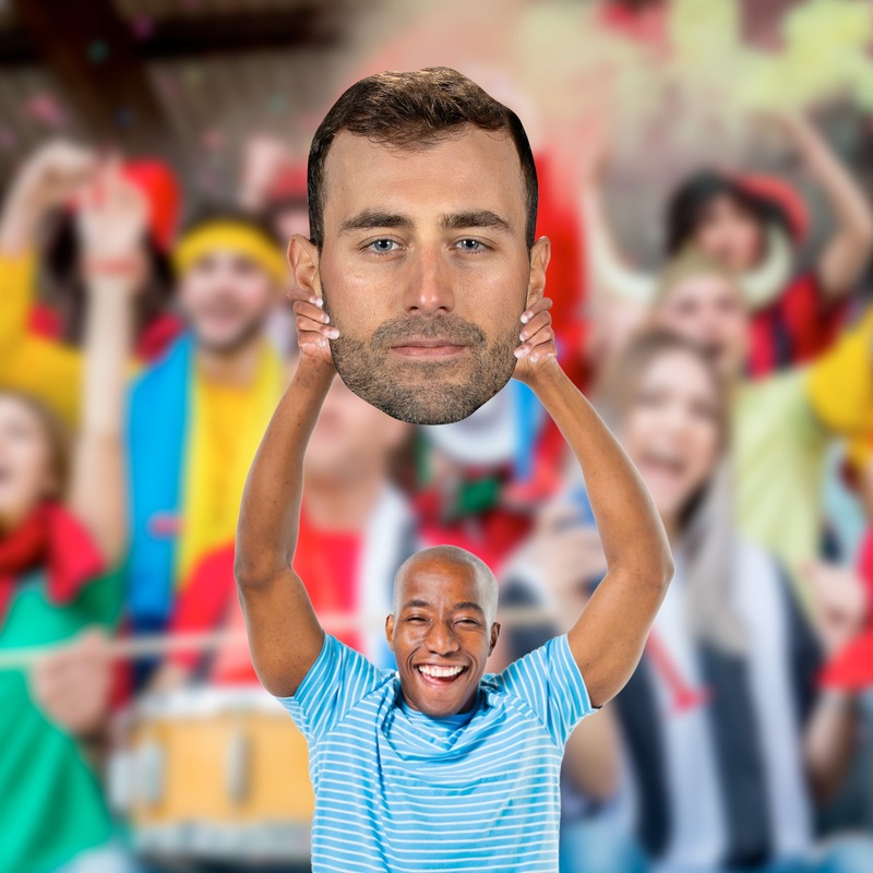 Jordan Eberle – Big Head – Official NHLPA – Seattle Kraken – Foam Core Cutout