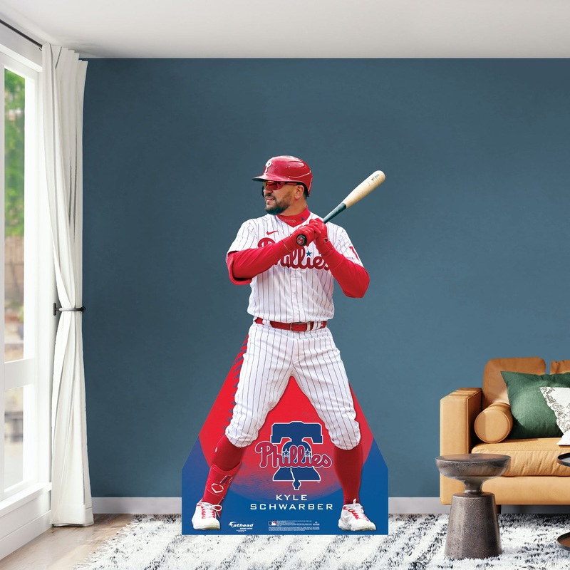 Kyle Schwarber – Life-Size Stand Out – Official MLB – Philadelphia Phillies – Foam Core Cutout