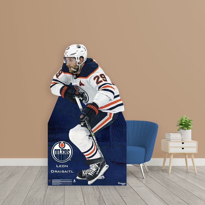 Leon Draisaitl – Life-Size Stand Out – Official NHL – Edmonton Oilers – Foam Core Cutout